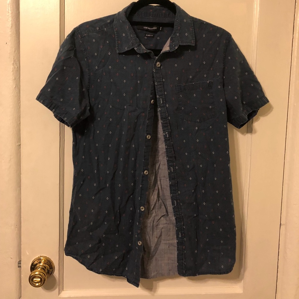 Button up tee